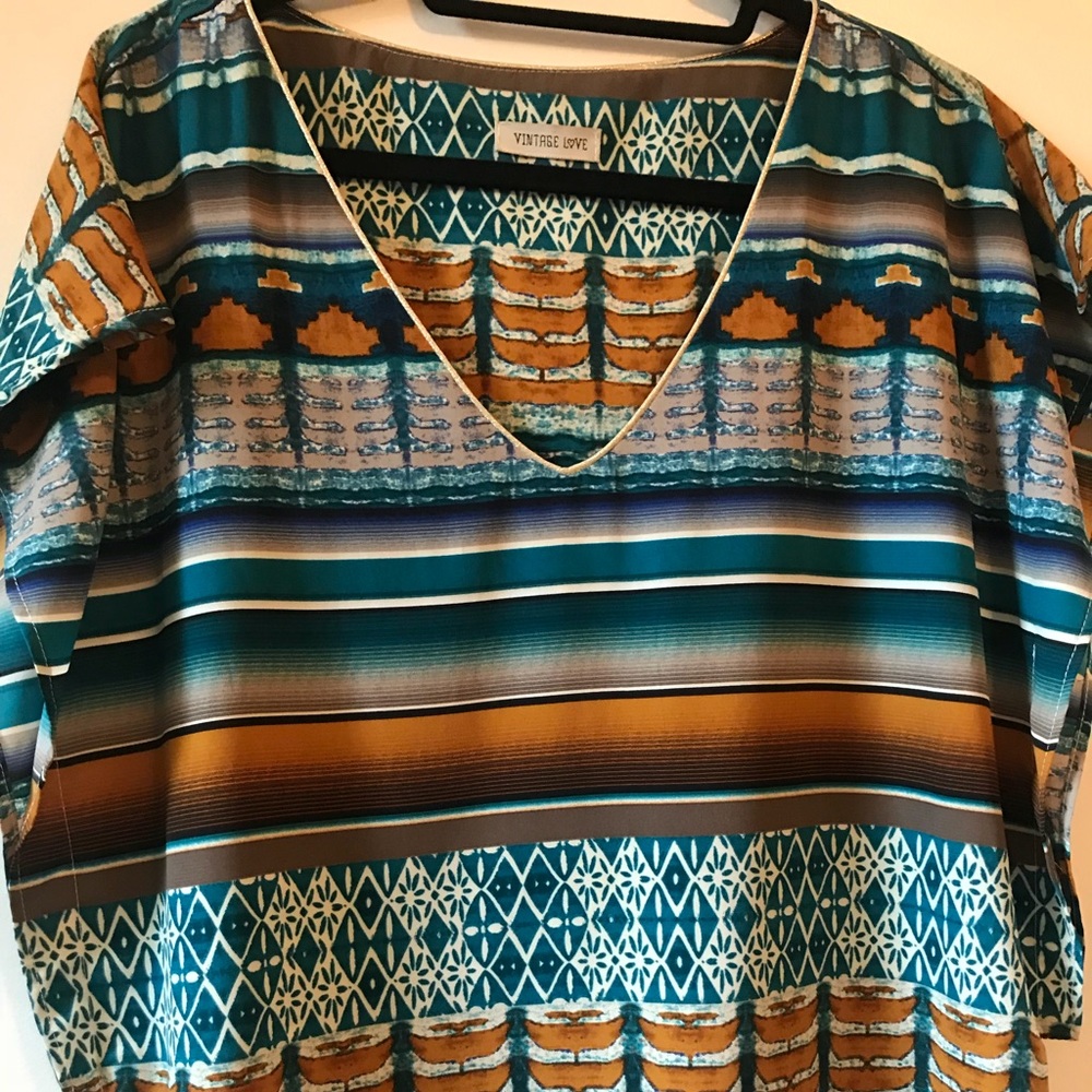 Dolman Sleeve VINTAGE LOVE Shirt from France